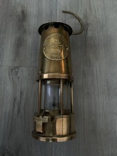 1975 Brass Miners Lamp