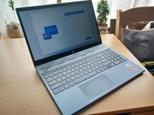 HP Pavilion 16-inch Blue Laptop Excellent Condition, Charger, Dustbag, Paperwork