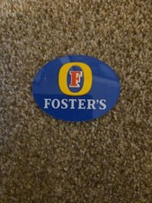 Fosters pump badge pub man - pump,