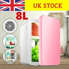 Portable 8L Mini Fridge Pink