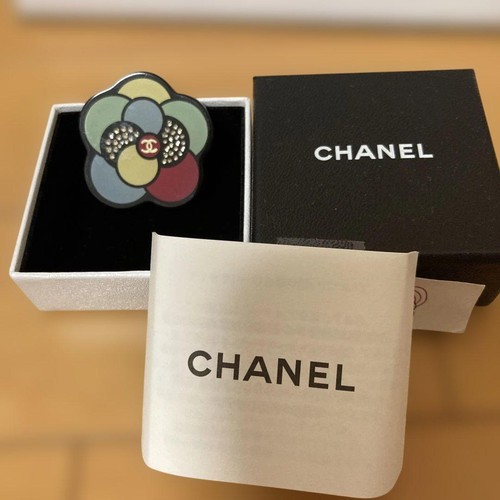 Chanel flower brooch - chanel,