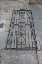 Wrought iron pedestrian gate 6' 3"ft (h) x 33" wide READ DESC