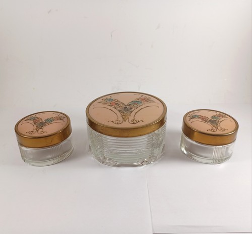 Vintage art deco dresser set - deco,