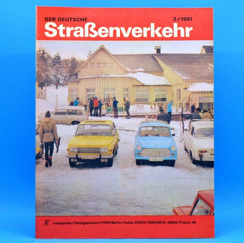 German road traffic - road, 2/1981