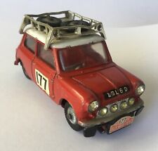 Vintage Corgi No:339 BMC Mini Cooper S Monte Carlo Rally 1967
