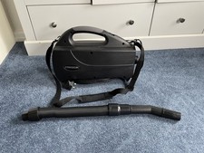 ORECK XL Shoulder Vacuum Cleaner BB1005DB Tested Working - unit, tube and strap
