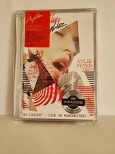 UNPLAYED UK KYLIE DVD OF FEVER 2002 MANCHESTER