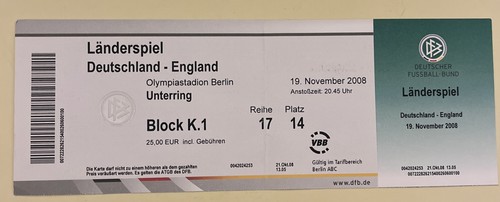 Germany england 11 2008 - england, 19/11/2008