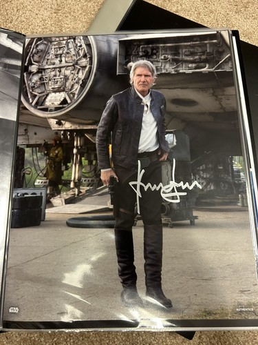 Harrison ford signed 11x14 - ford,