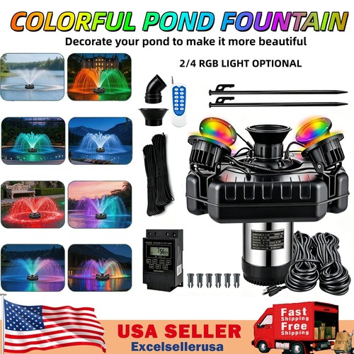 Pond fountain aerator - pond,
