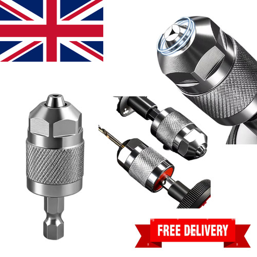 Drill chuck adapter - drill, quick