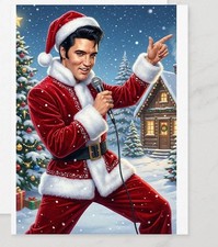Elvis Presley Christmas Card