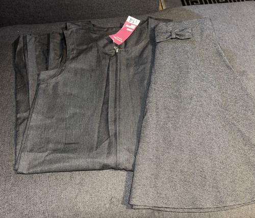 Girls grey school uniform - grey,