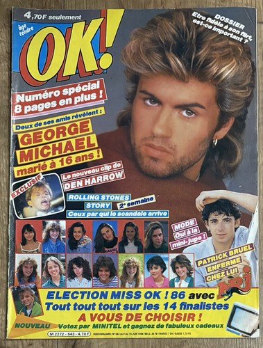 George michael magazine - michael, ok!