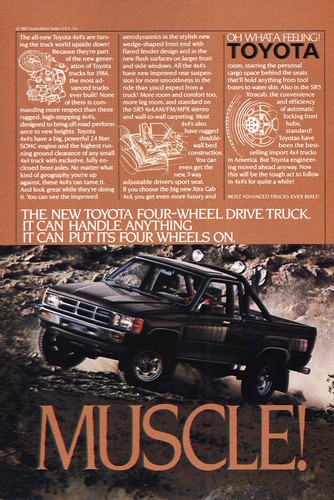 1985 toyota four wheel - toyota:,