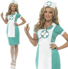 Ladies Scrub Nurse Fancy Dress
