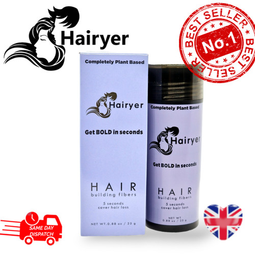 Hairyer hair building fibres - hairyer,