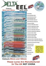 SANDEEL LURES  BASS DELTA EELS