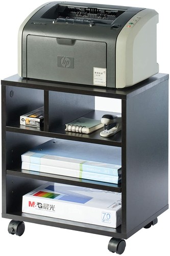 Black portable wooden rolling - portable,