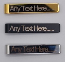 PERSONALISED TIE CLIP -