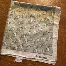 Jacqmar Silk Scarf - 19x19”