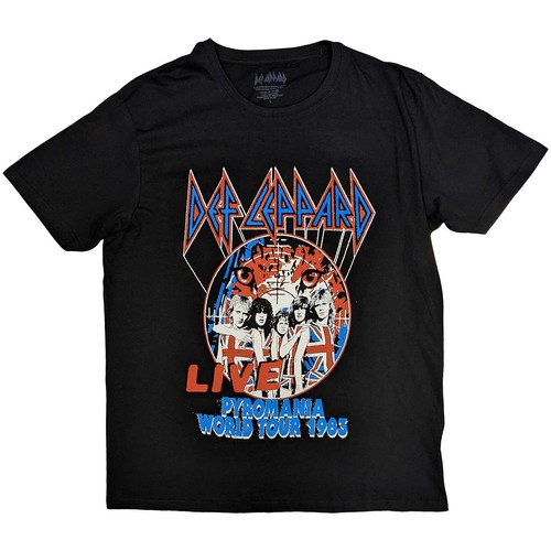 Def leppard shirt pyro - def, t-shirt: