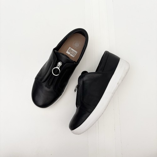 Fit flop black leather - flop,