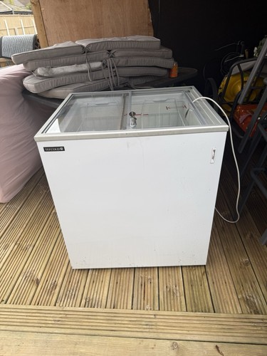 Tefcold ic200sc glass - tefcold, lid