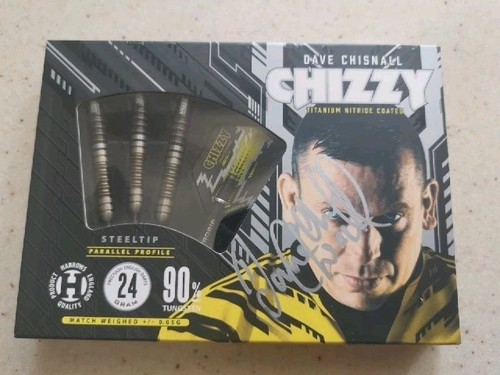 Dave chisnall 24g - 24g, signed
