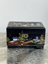 Vintage Black Lacquered