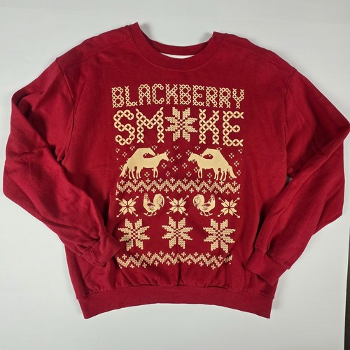 Blackberry smoke sweatshirt - blackberry,
