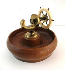Vintage Ship Wheel Nut Cracker