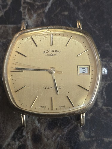 Mens vintage rotary watch non - watch,
