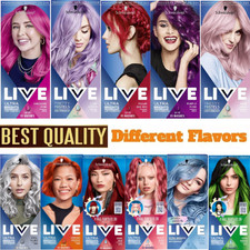 Schwarzkopf Live Range Intense Permanent Hair Colours or Semi-Permanent Hair Dye