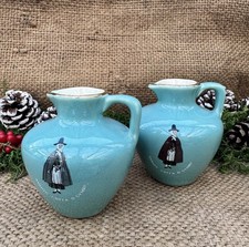 Pair of Vintage Welsh Pottery