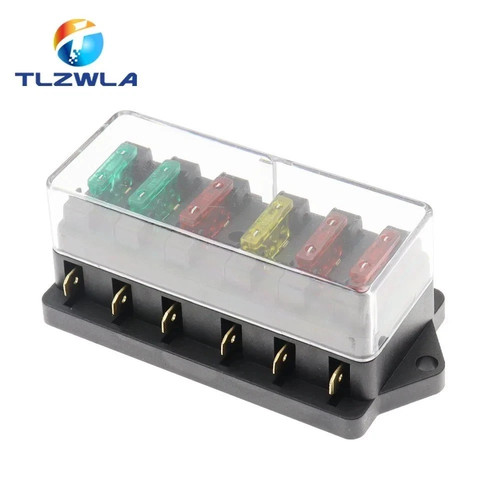 Way car fuse - 6-way,