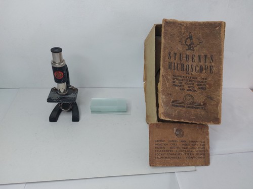Vintage students microscope - students,