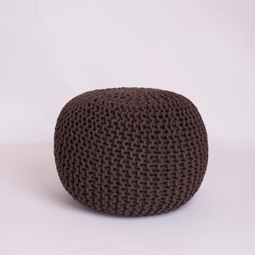 100 cotton knitted - 100%, pouffe