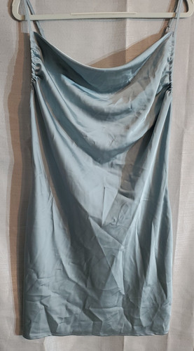 Forever med blue - satin, mini