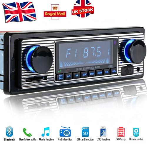 Usb aux single din car - fm/usb/aux,