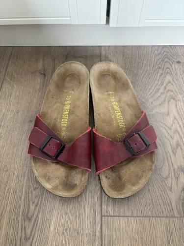 Birkenstock madrid oxblood - birkenstock,