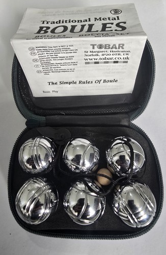 French boules set stainless - 6,