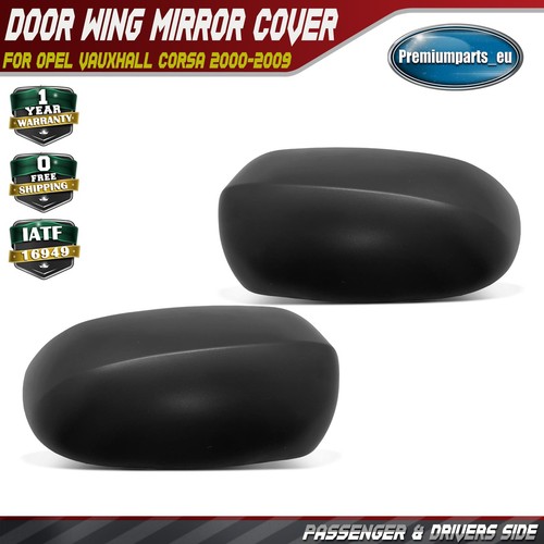 Pair door wing mirror - door, cover