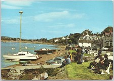 Vintage Postcard Boats Solway Firth Scotland Boating Scene