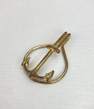 Vintage Military Sailor Anchor Navy Cap Badge