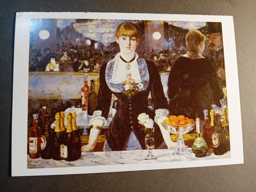 Edouard manet art postcard a - art, postcard,