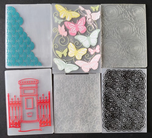 Embossing folders - a6,