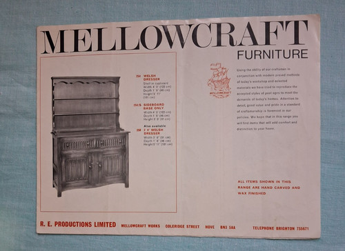 Mellowcraft furniture brochure - furniture,