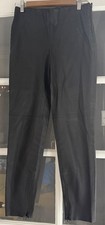 Zara Leather Look Skinny Leggings Trousers Size S