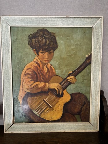 Midcentury gypsy boy - boy, playing